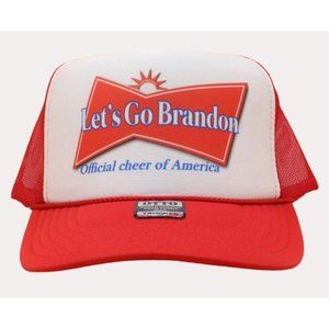 Let's Go Brandon Trucker Hat Mesh Hat snapback hat adjustable